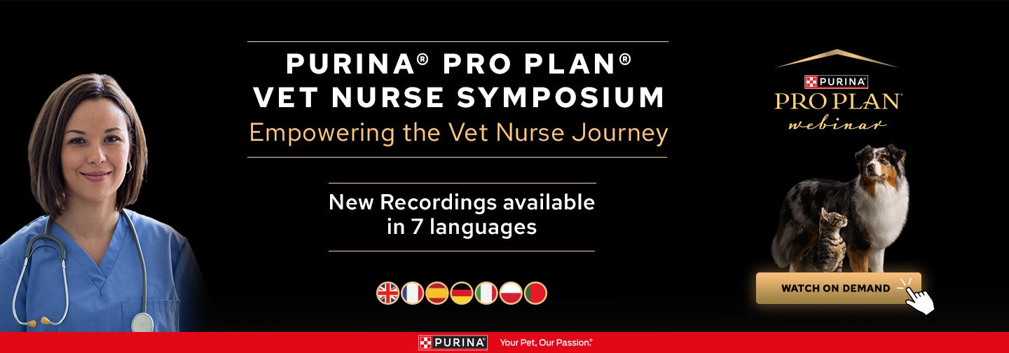 New Recordings available - Purina PRO PLAN Vet Nurse Symposium 2024