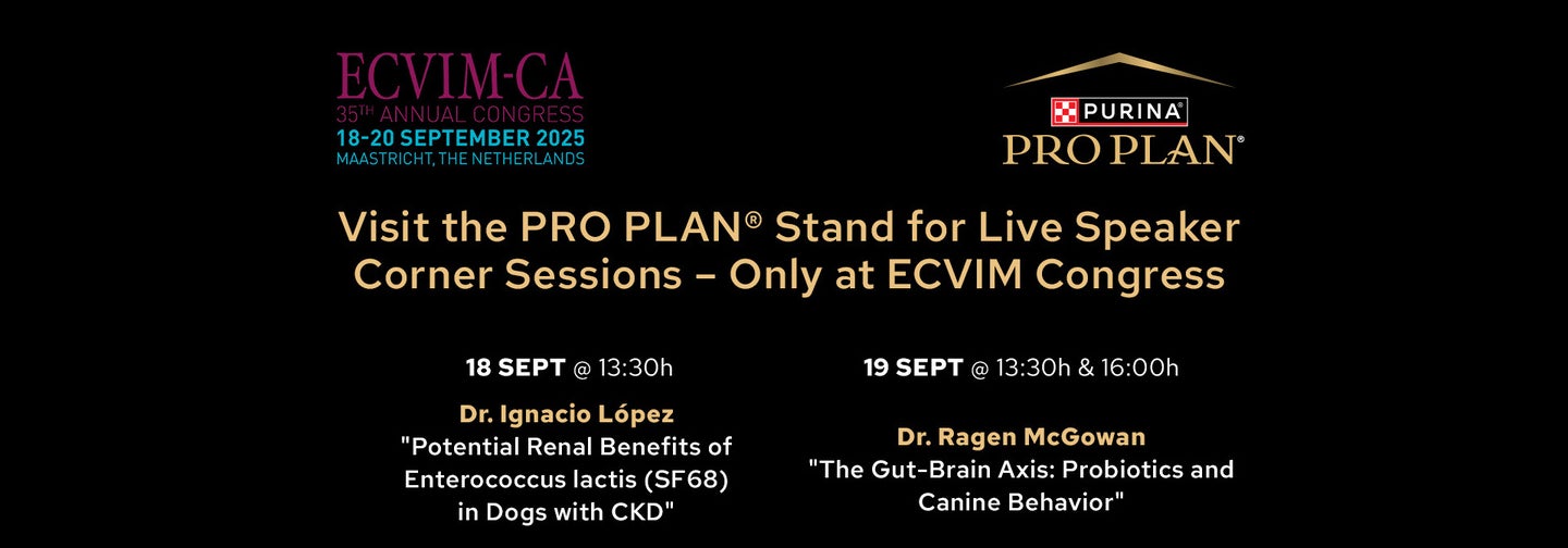 Live Insights at PRO PLAN Stand @ ECVIM Congress