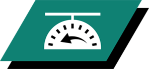 Auttaa terveen painon ylläpidossa