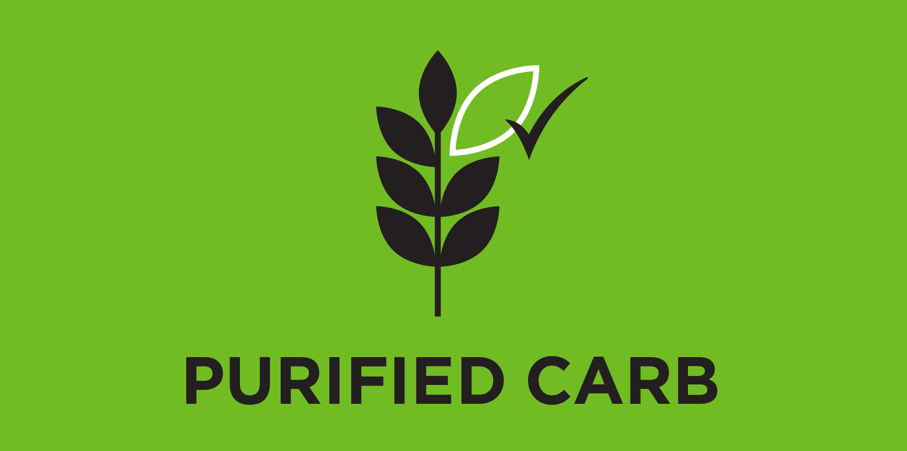 Puhdistettu hiilihydraatin lähde